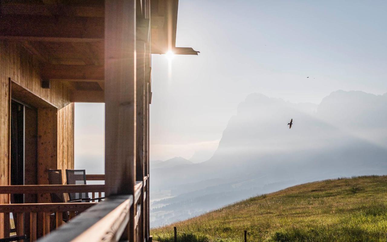 Hotel Goldknopf Alpe Di Siusi Eksteriør bilde