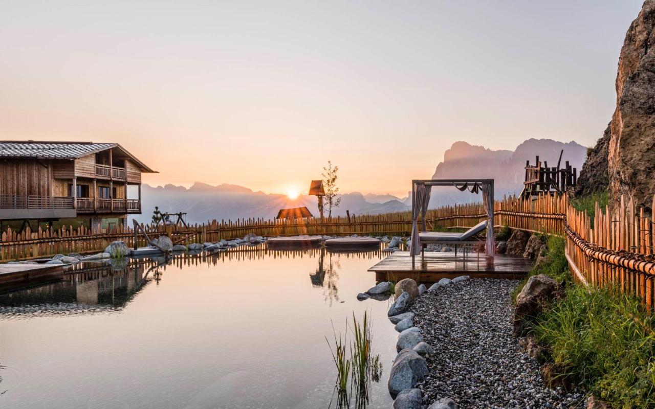 Hotel Goldknopf Alpe Di Siusi Eksteriør bilde