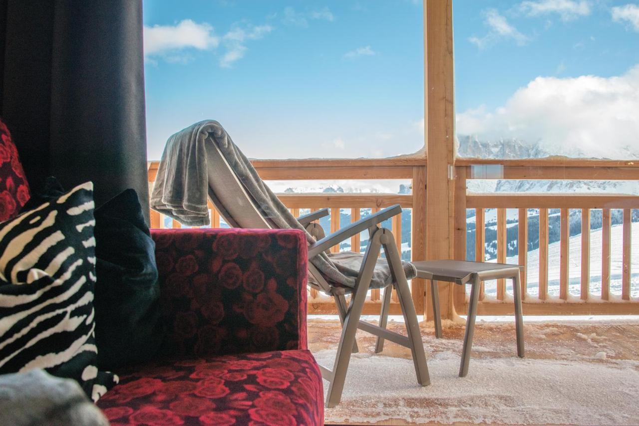 Hotel Goldknopf Alpe Di Siusi Eksteriør bilde