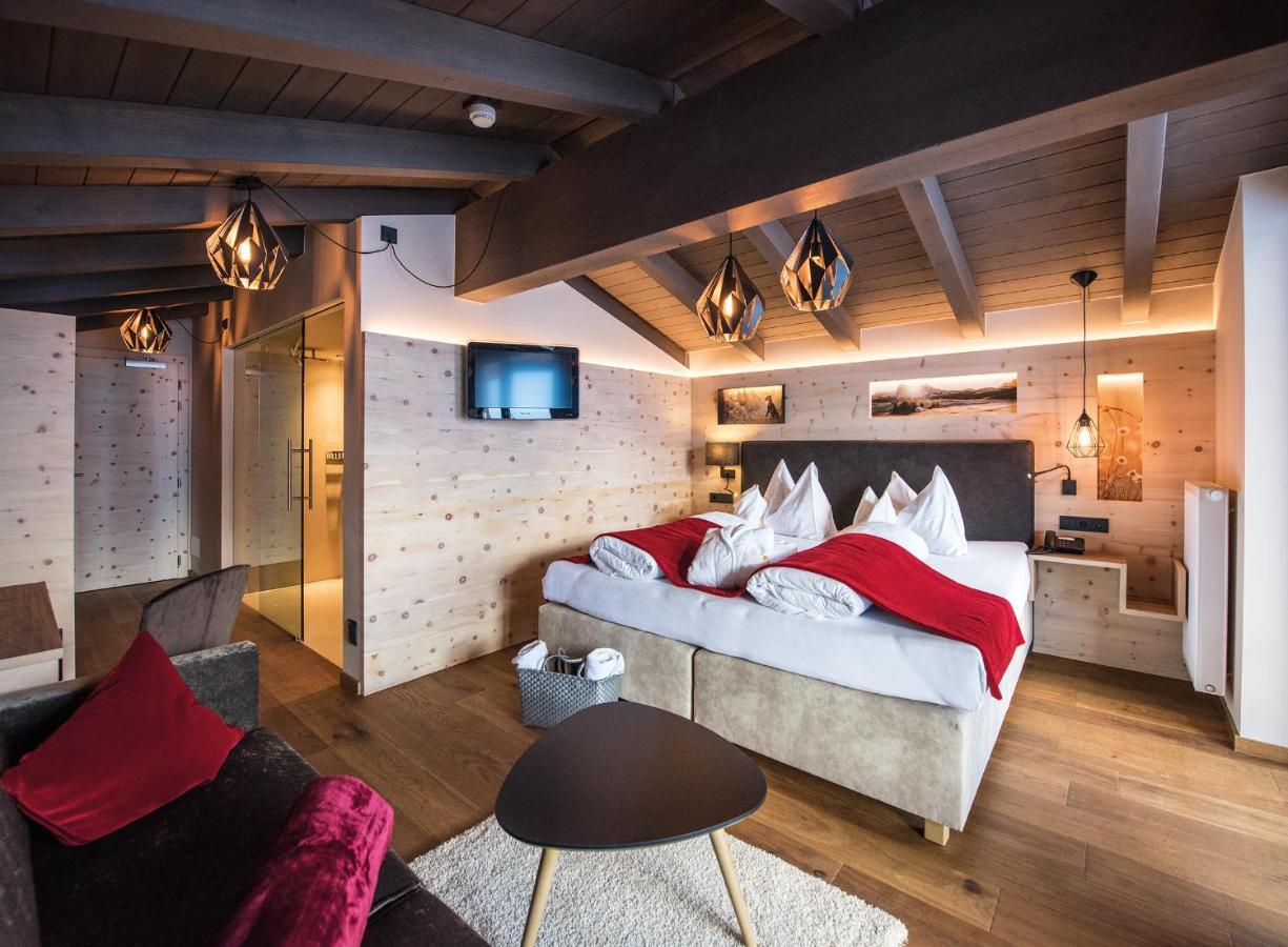 Hotel Goldknopf Alpe Di Siusi Eksteriør bilde
