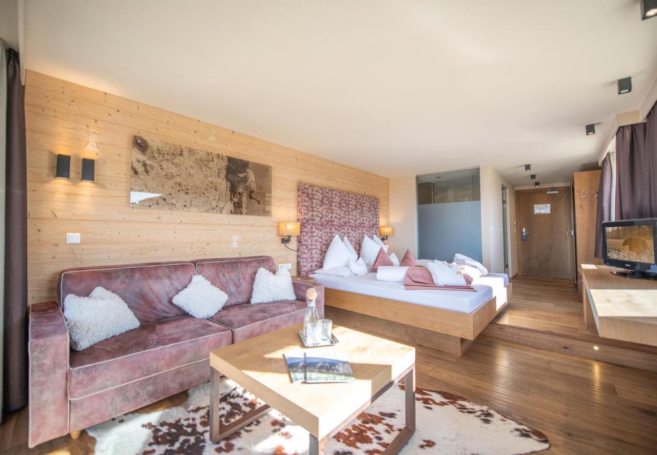 Hotel Goldknopf Alpe Di Siusi Eksteriør bilde