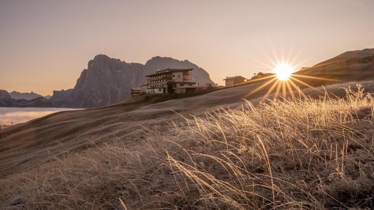 Hotel Goldknopf Alpe Di Siusi Eksteriør bilde