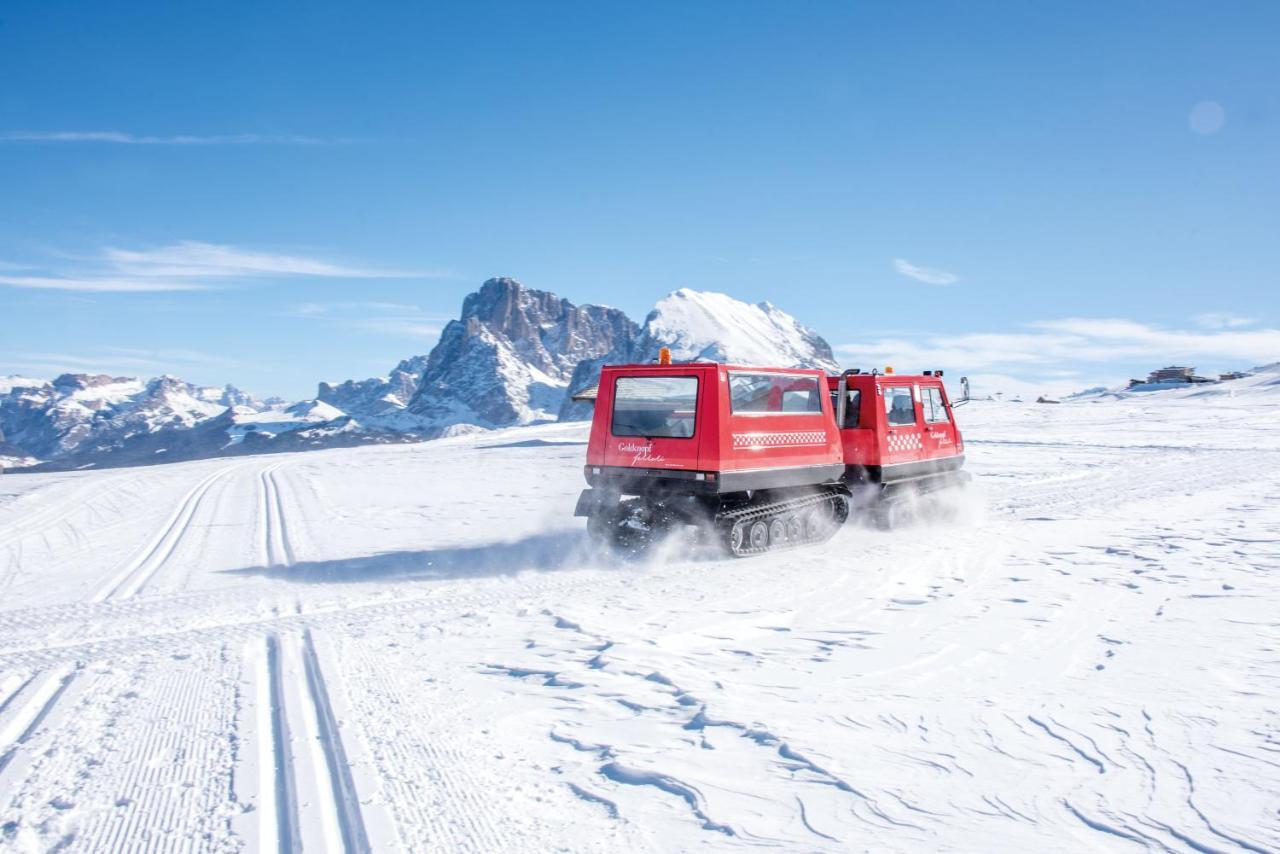 Hotel Goldknopf Alpe Di Siusi Eksteriør bilde