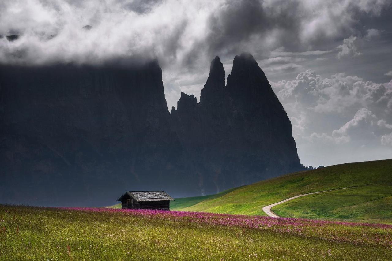 Hotel Goldknopf Alpe Di Siusi Eksteriør bilde